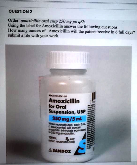 Ordre amoxicillin