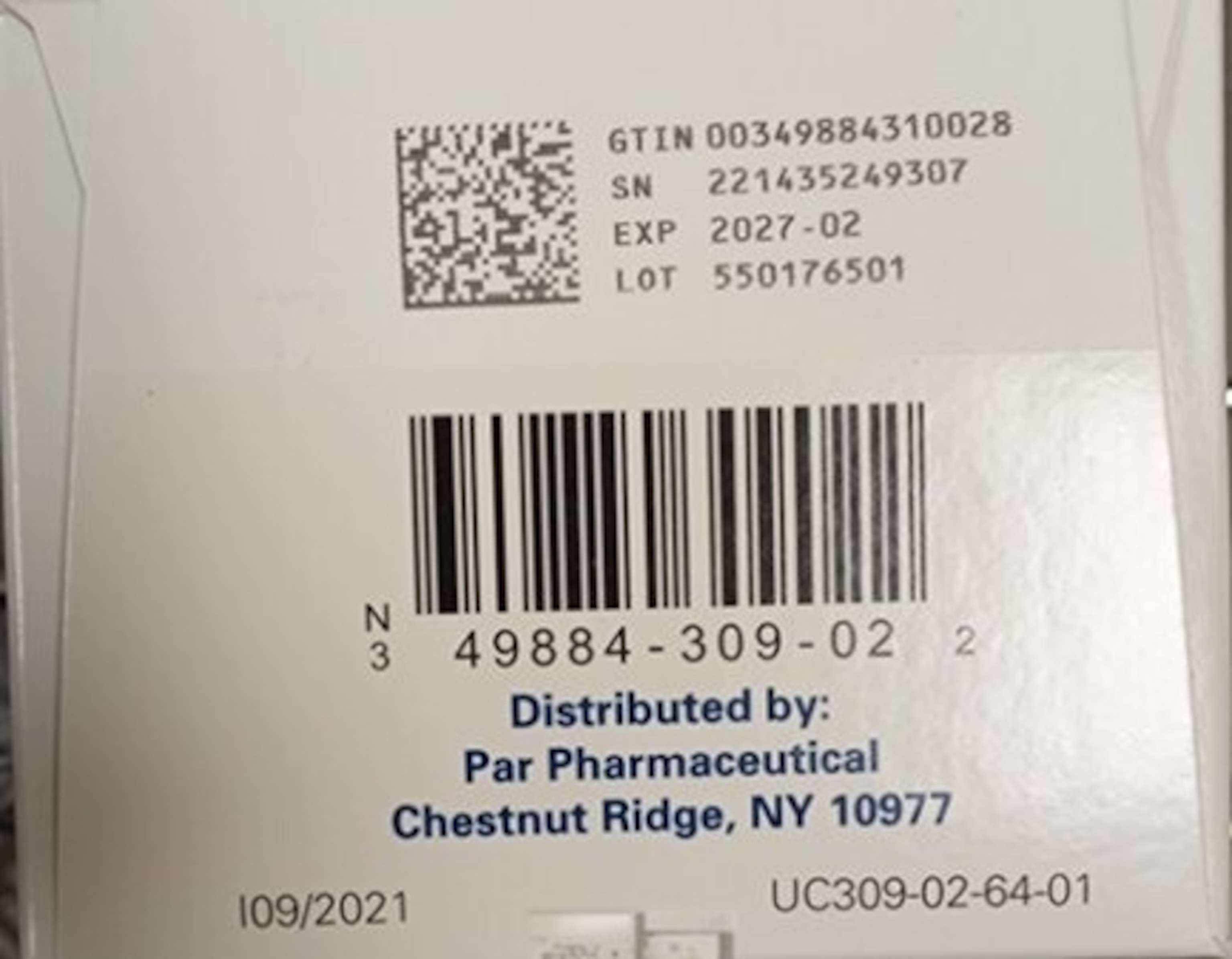 Ordre clonazepam