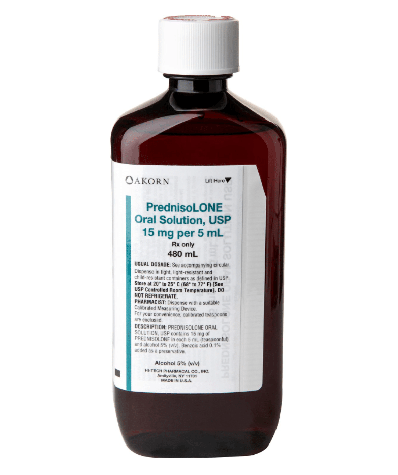 Ordre Prednisolone