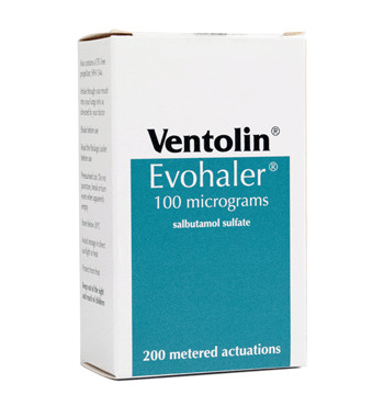 Ordre salbutamol