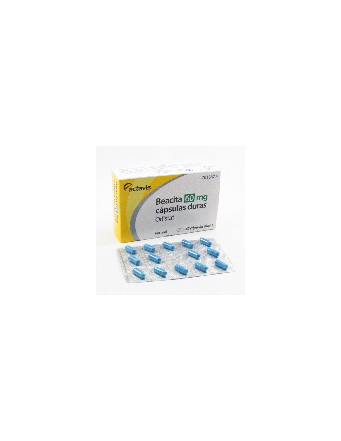 Orlistat De 60 Mg