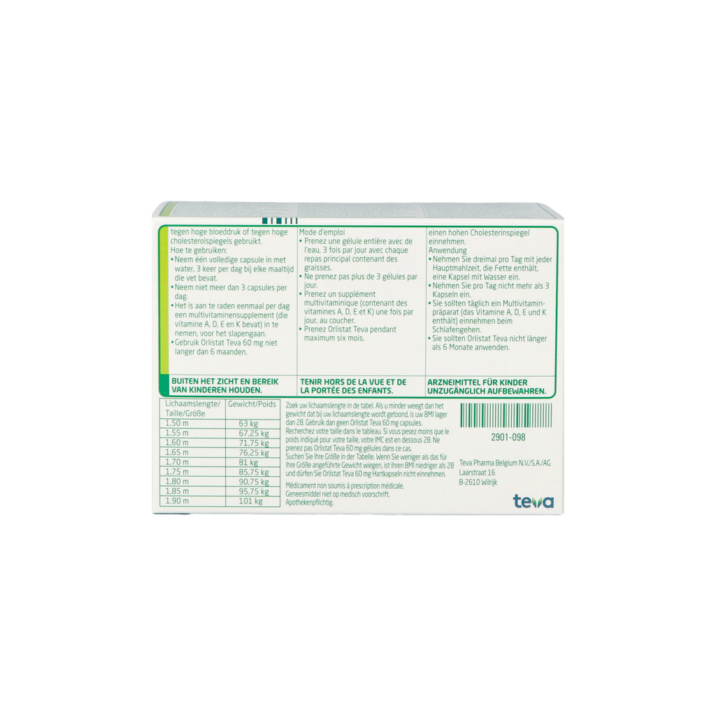 orlistat eg 120 mg prix