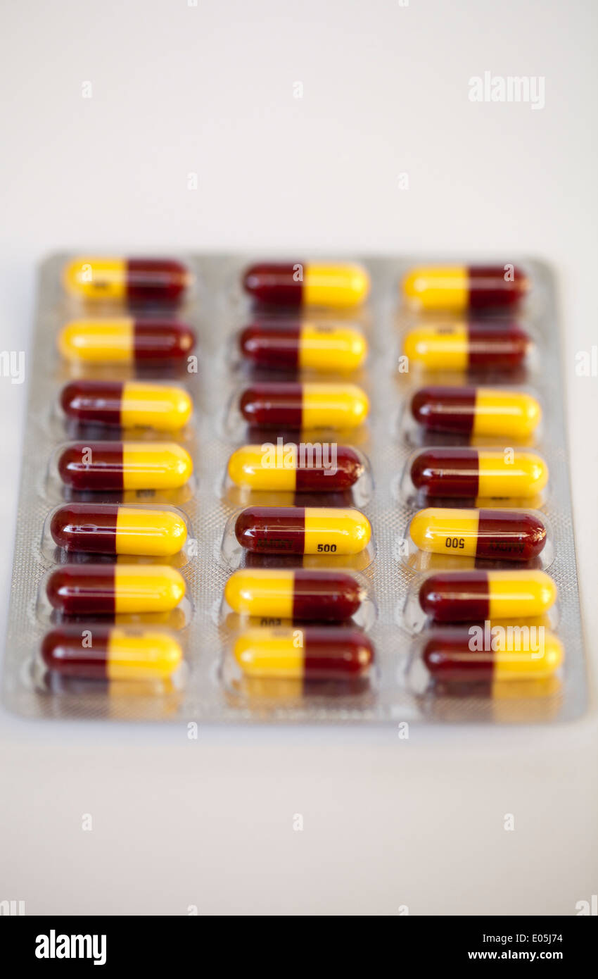 pilule antibiotique amoxicilline
