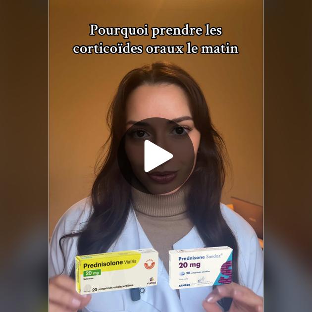 Prednisolone 20mg pour quoi