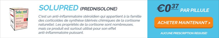 Prednisolone où acheter