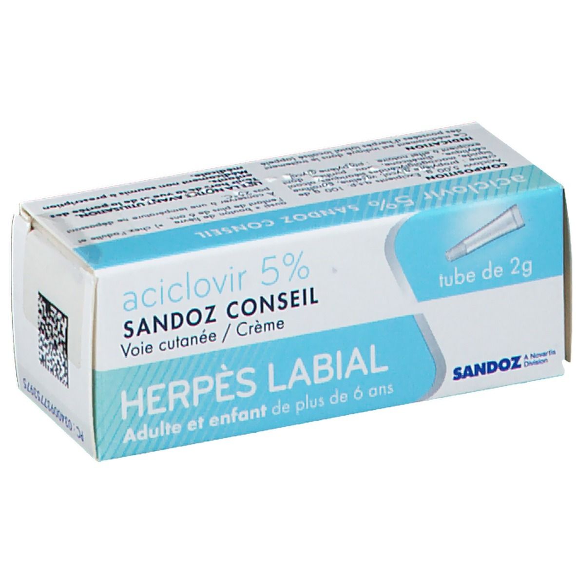 prix aciclovir crème