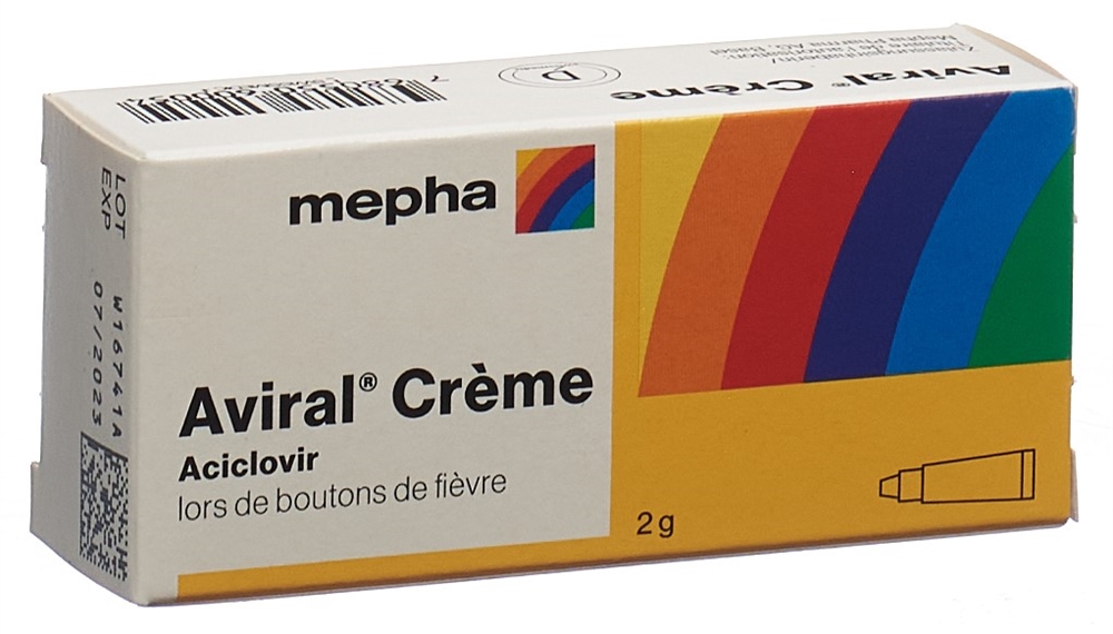 Prix aciclovir crème