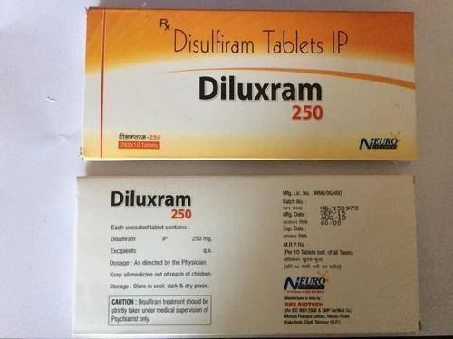 Prix disulfirame