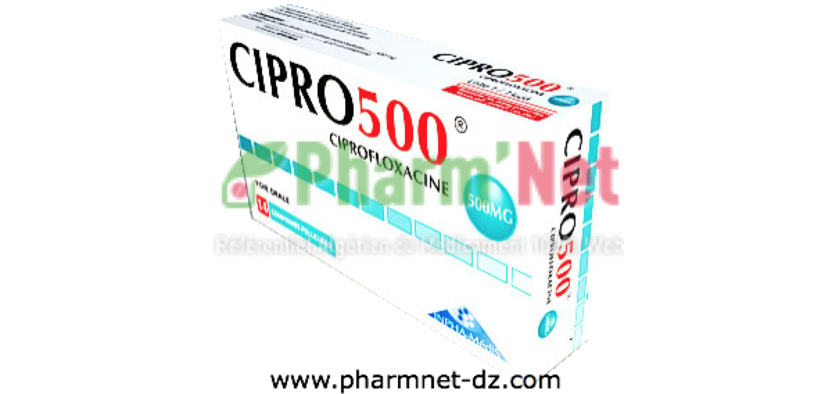 Prix du ciprofloxacin