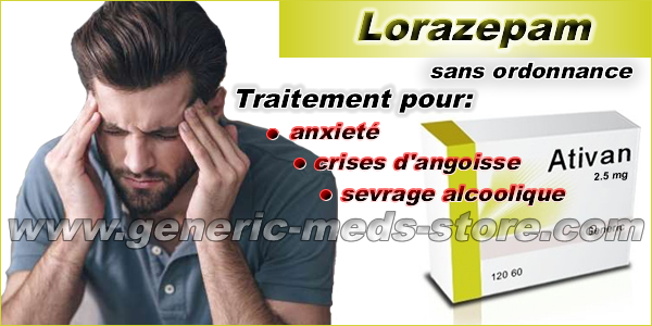Prix du lorazepam
