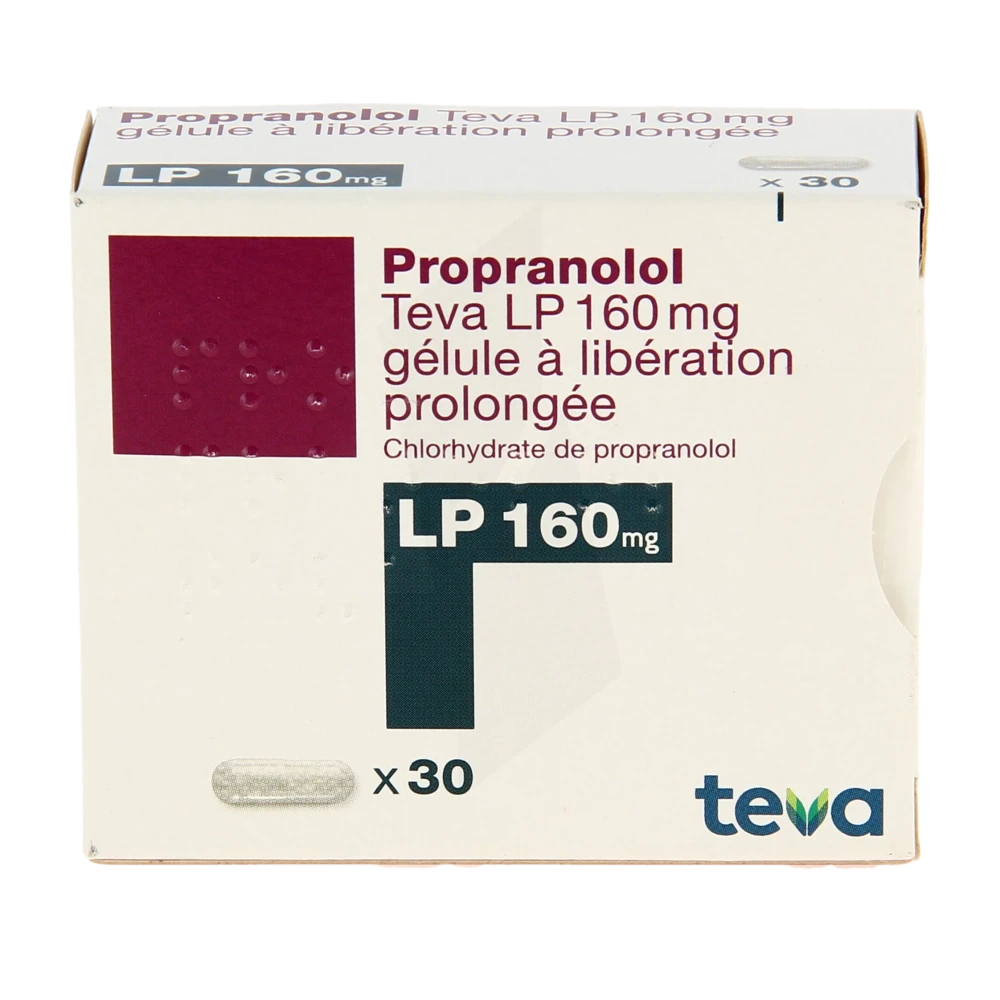 prix du propranolol