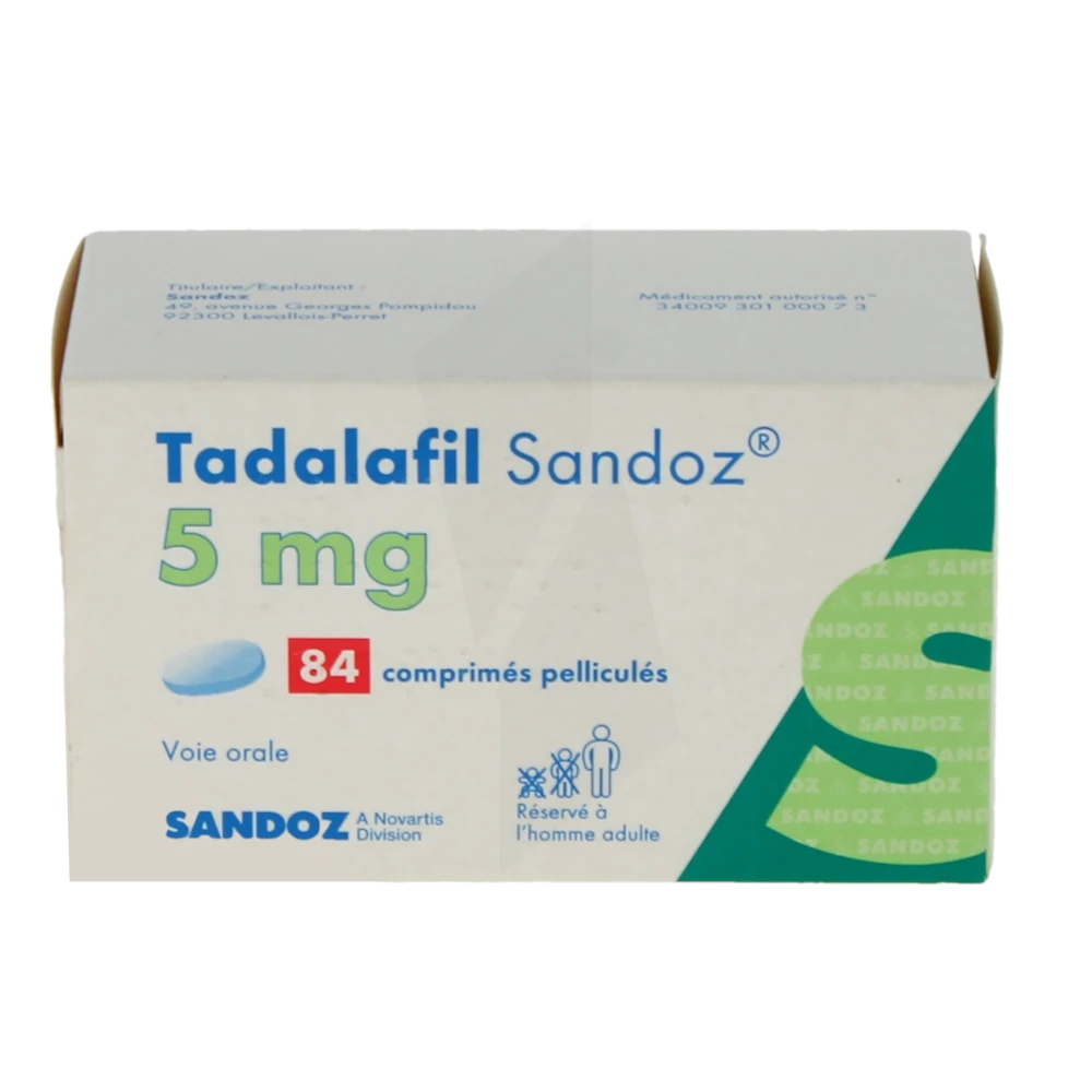 Prix du tadalafil 5 mg