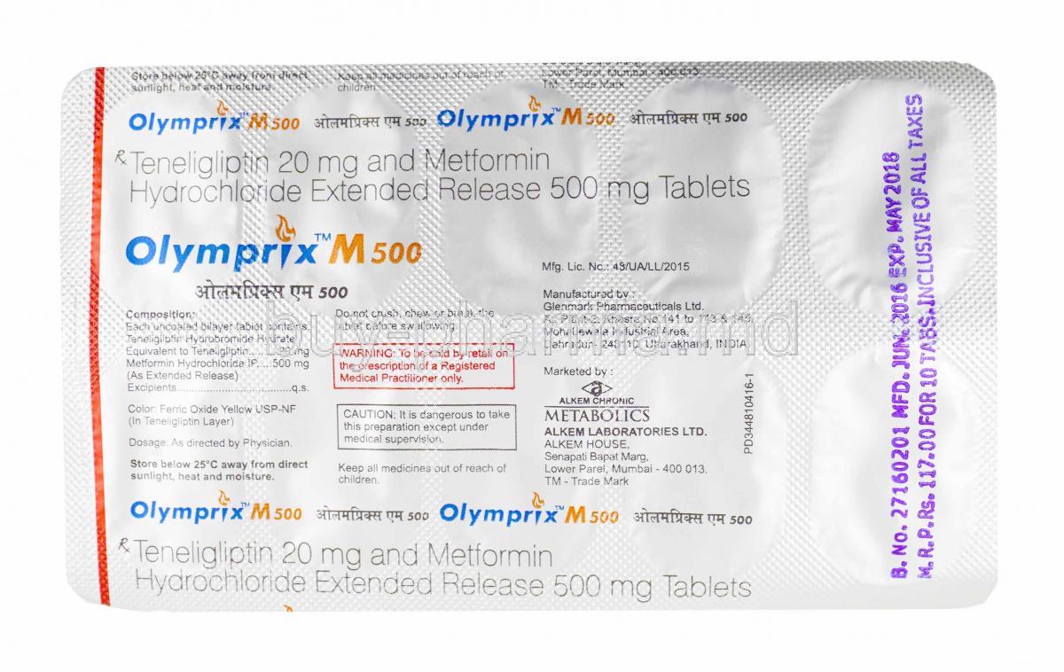 Prix metformin