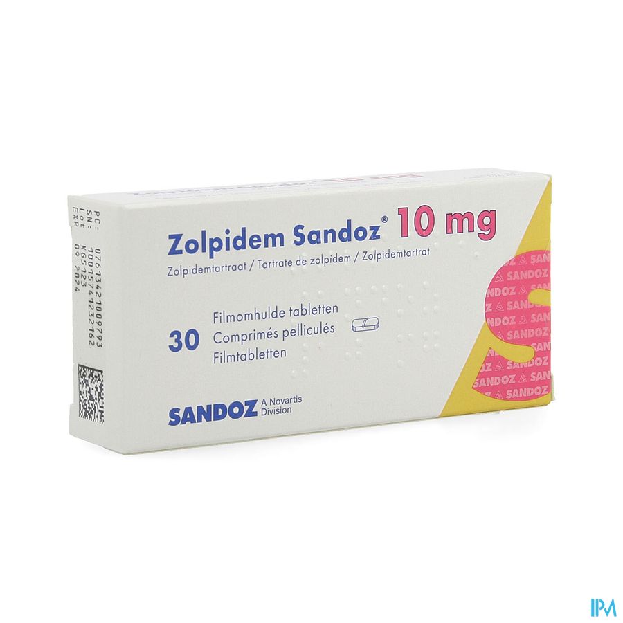 Prix pour zolpidem