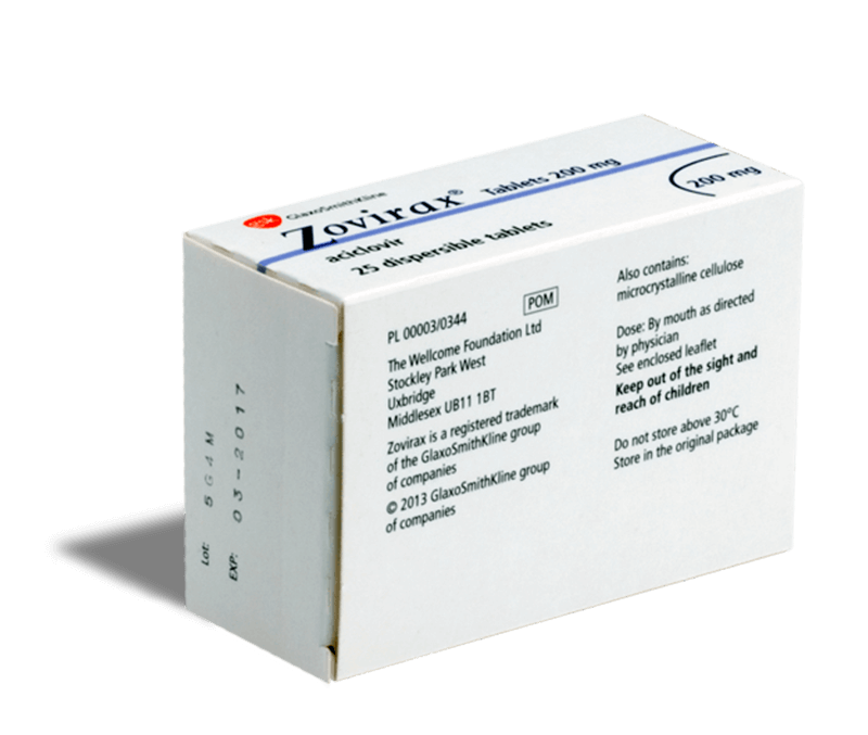 Prix pour zovirax