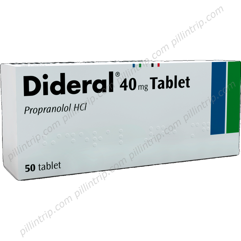 Prix propranolol 40 mg