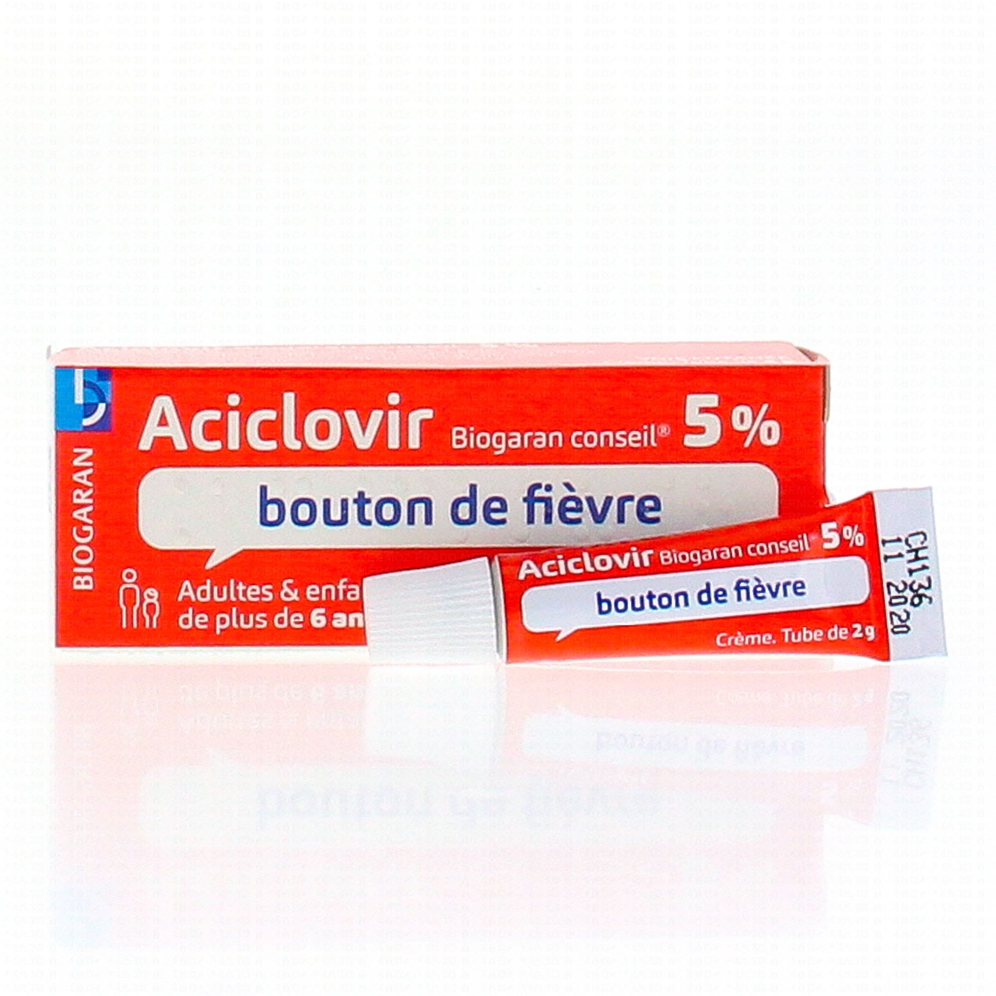 Prix tube aciclovir
