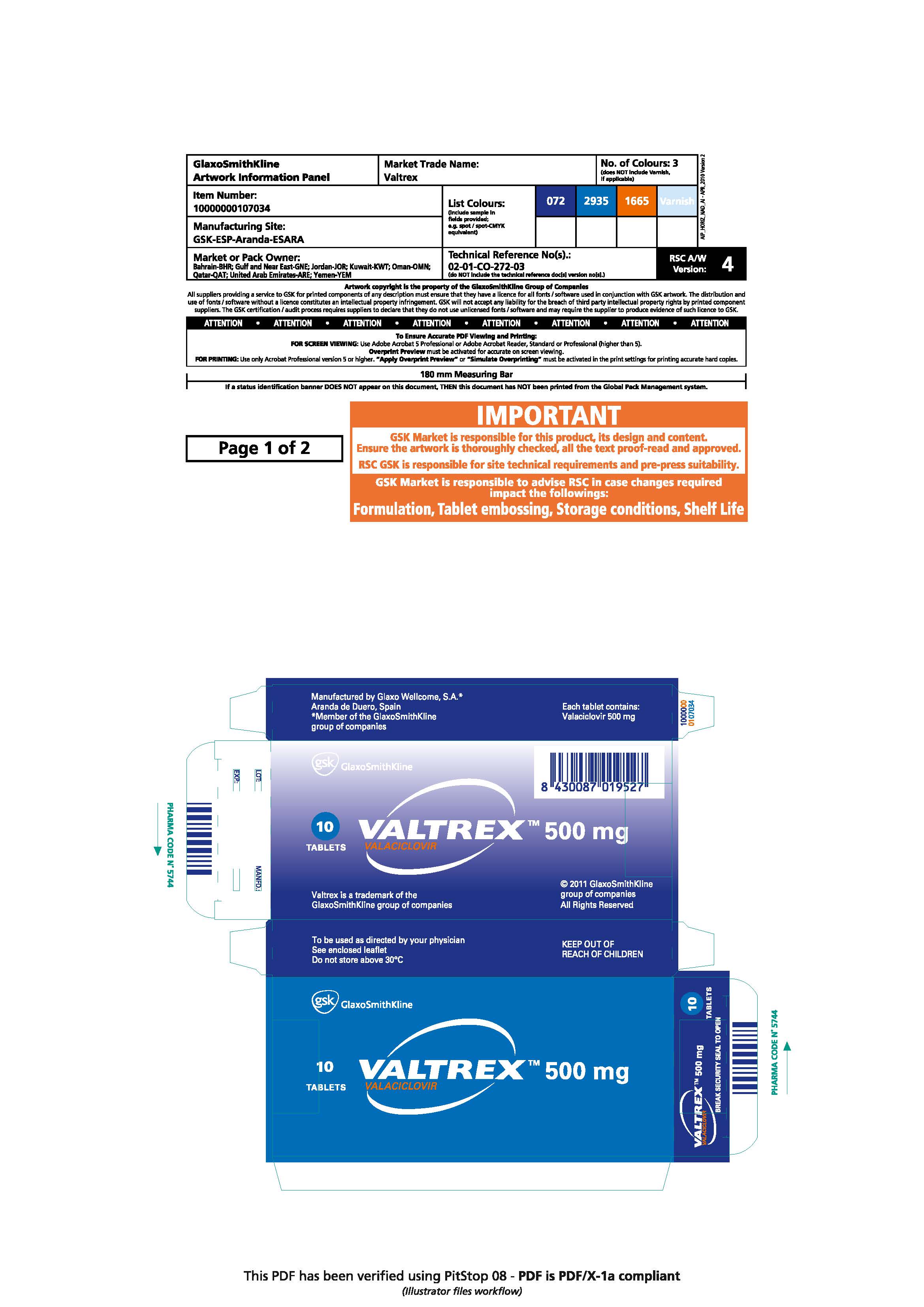Prix valtrex 500 mg