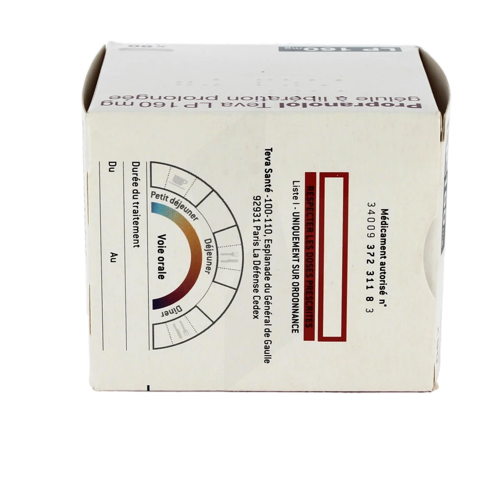 Propranolol 160 prix