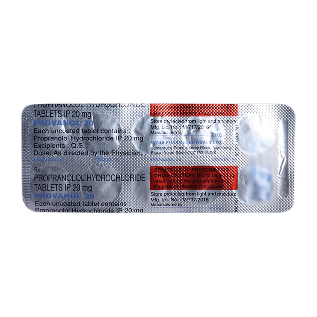 Propranolol 20mg Online