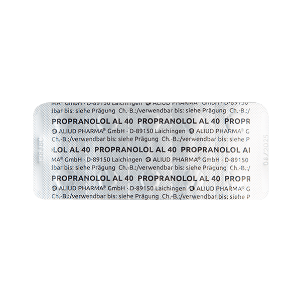 Propranolol 40 mg ratiopharm