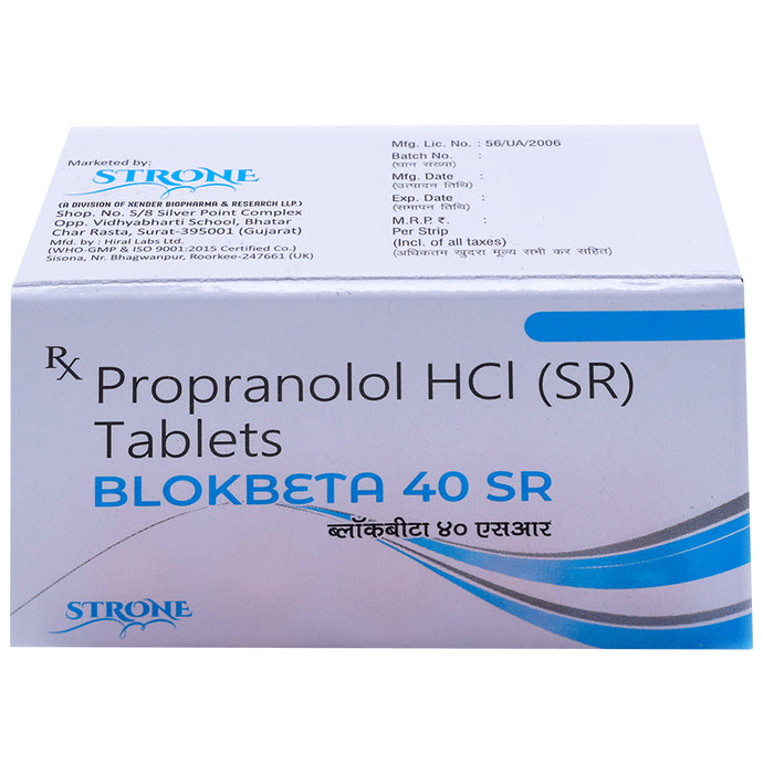 Propranolol 40mg Uk