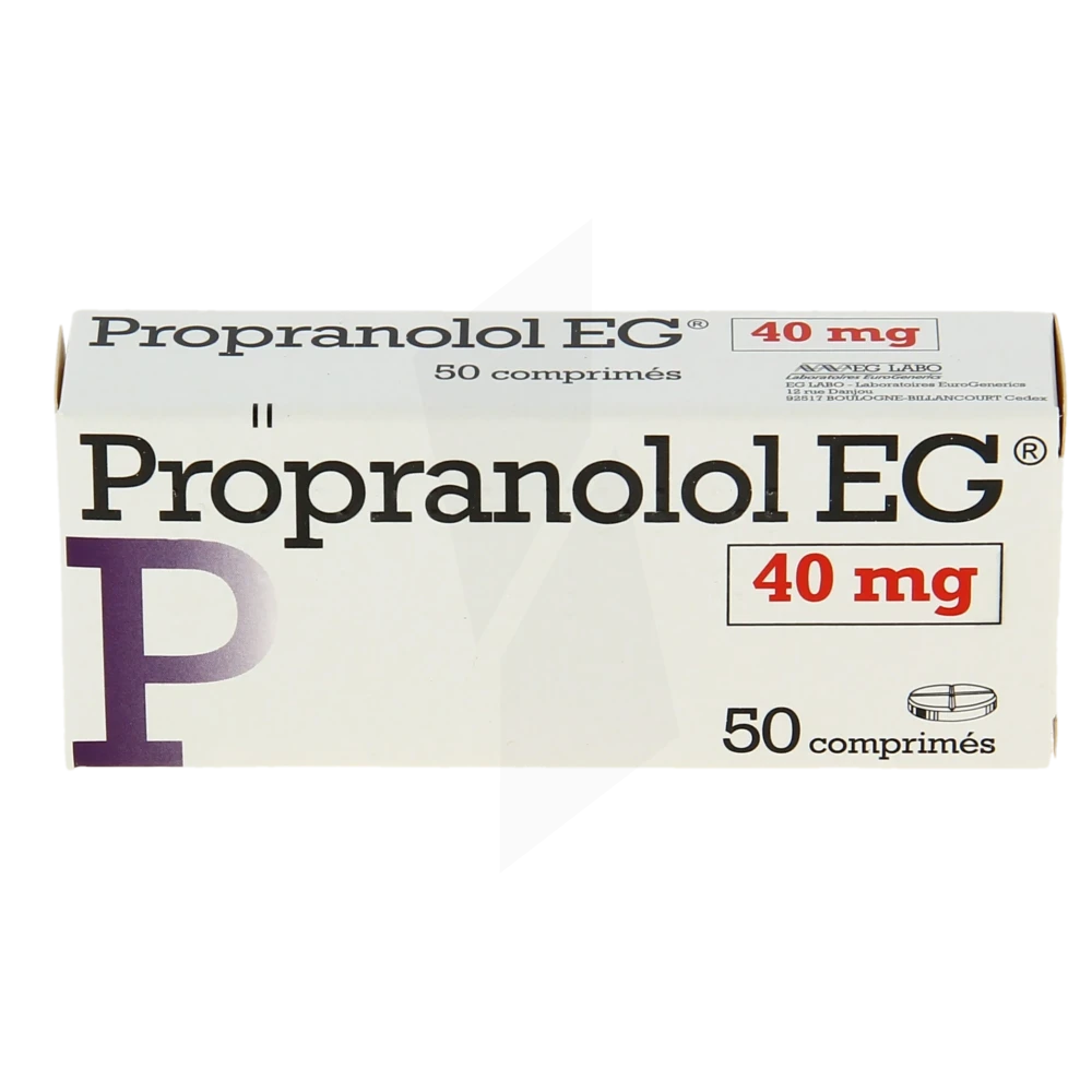 Propranolol france acheter