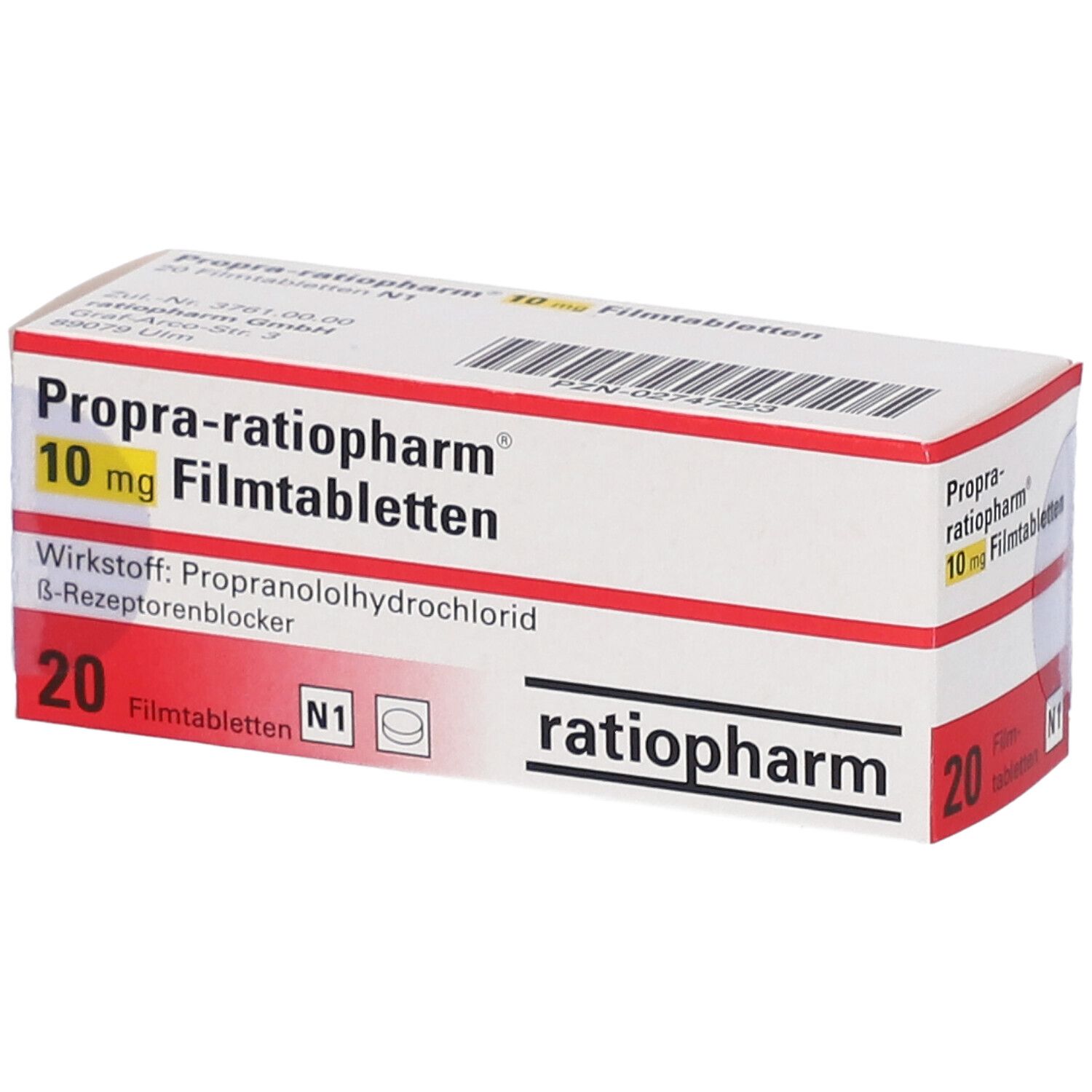 propranolol non generique