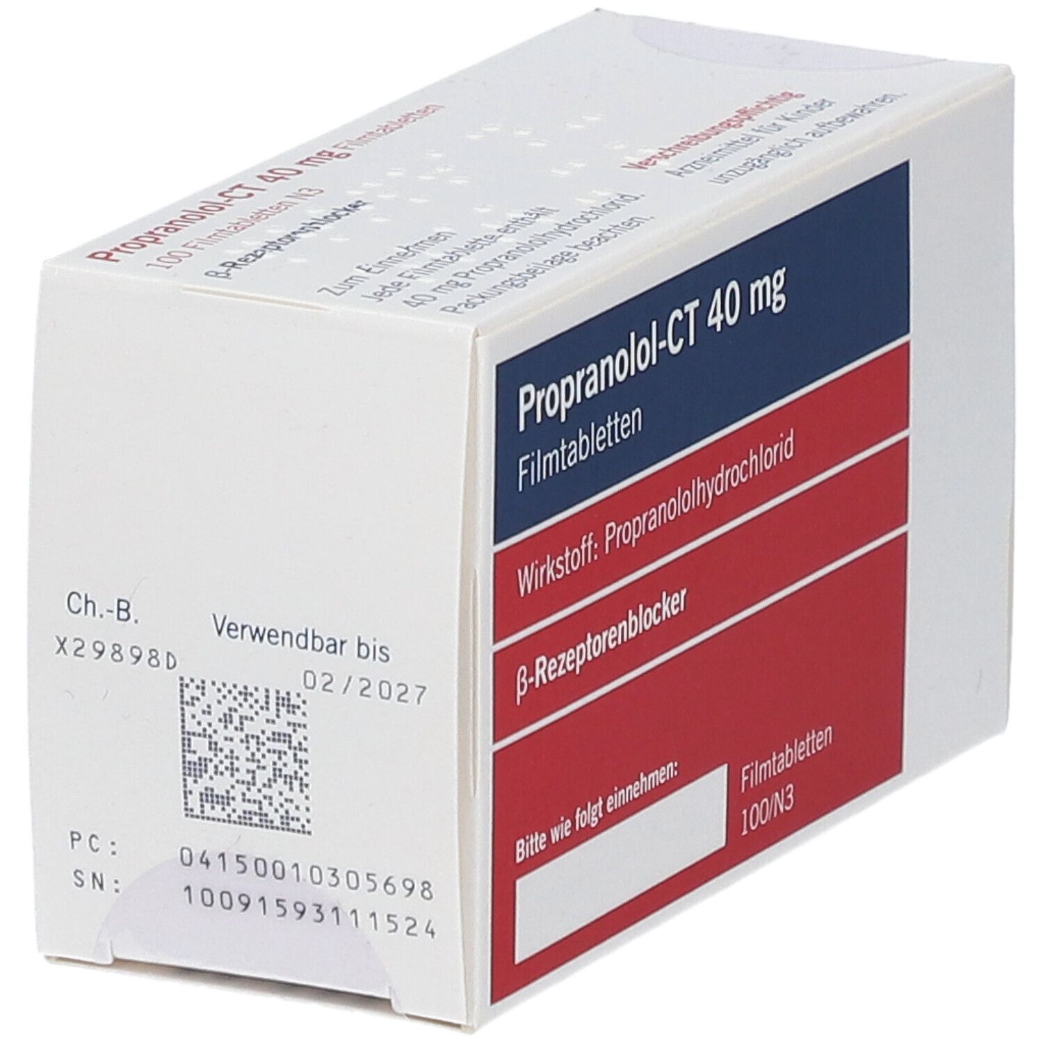 Propranolol zentiva 40 mg