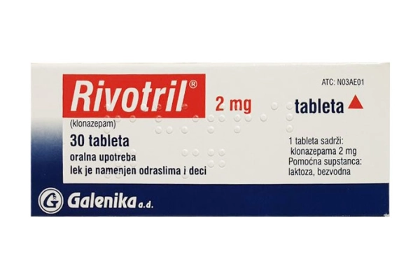 Rivotril 2mg prix