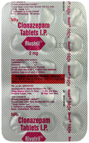 rivotril 2mg roche prix