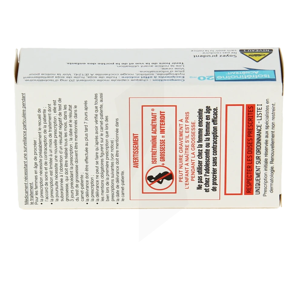 Roaccutane sans ordonnance