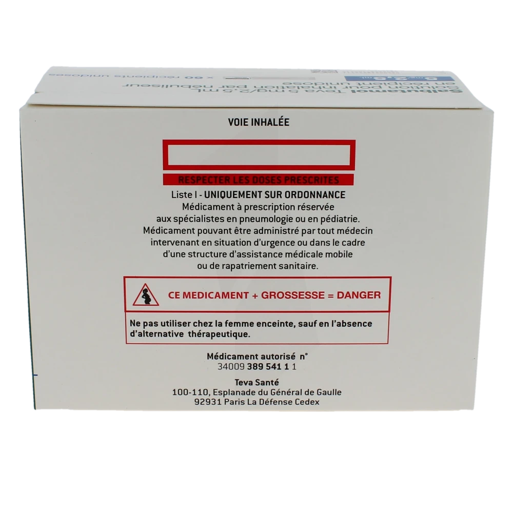 salbutamol le moins cher