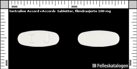 Sertraline 100mg accord