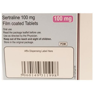 Sertraline 100mg accord