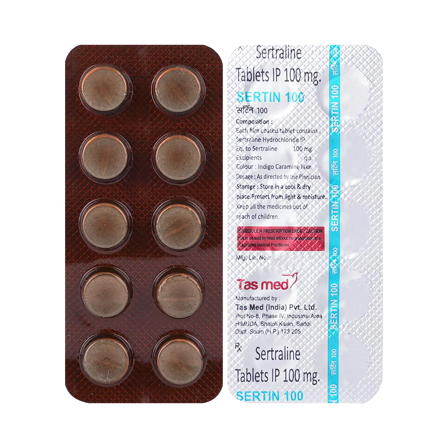 Sertraline 100mg Capsule