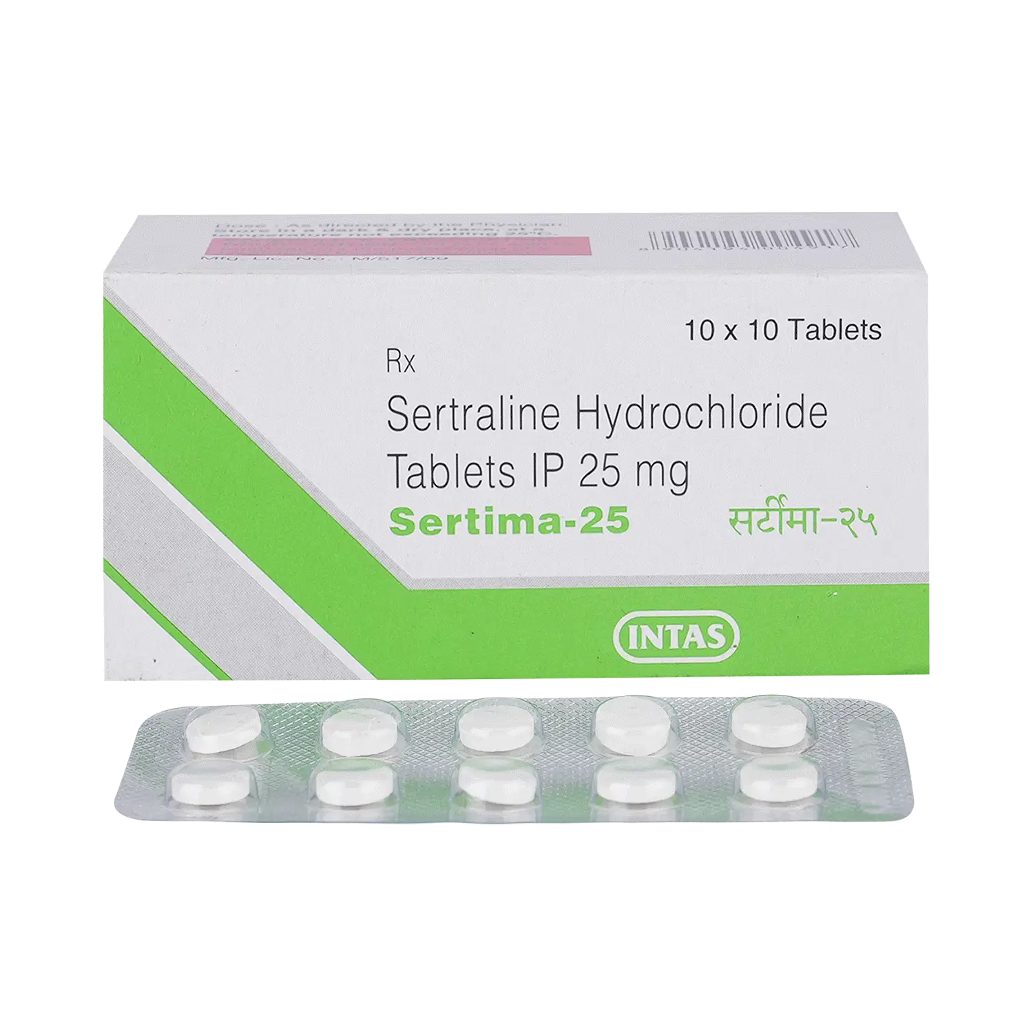 Sertraline 25 mg mylan