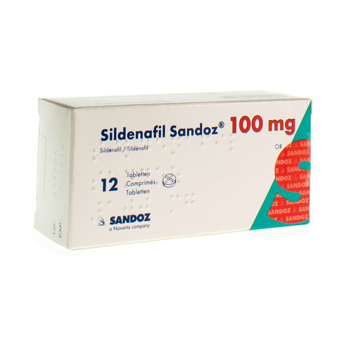 Sildenafil 100 mg sandoz prix