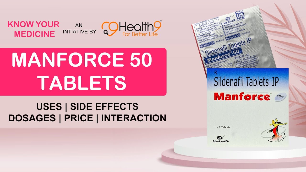 Sildenafil Manforce 50 Mg