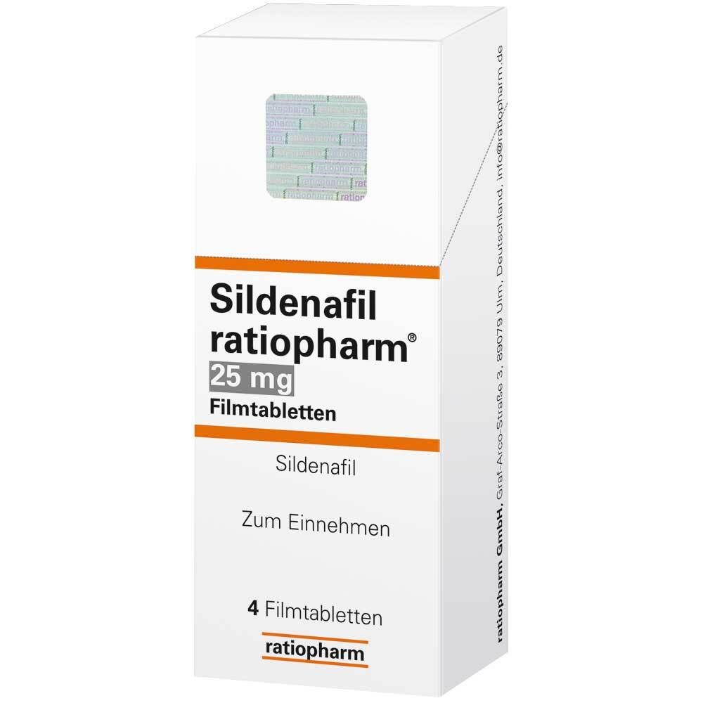 Sildenafil Ratiopharm 25mg
