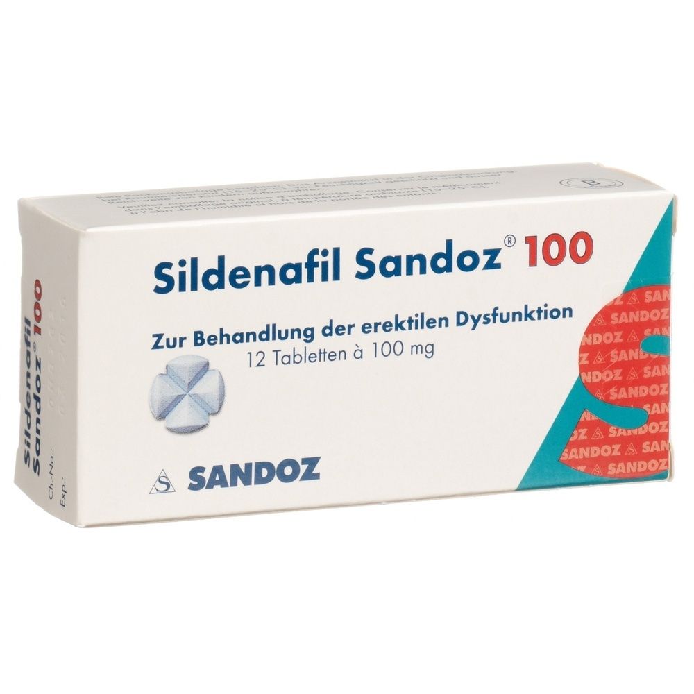 Sildenafil sandoz 100mg prix