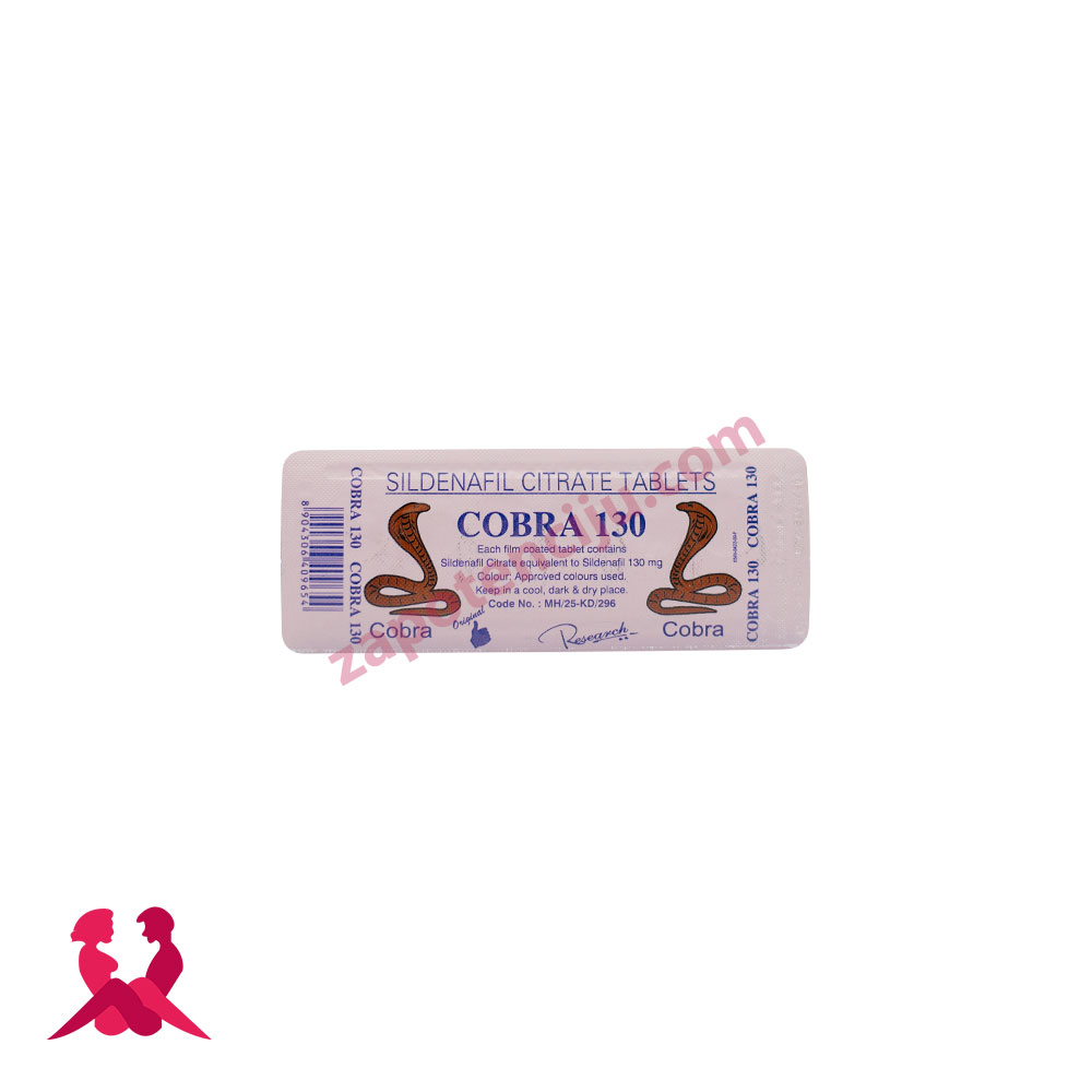 Sildenafil Vega Extra 130 Mg Cobra