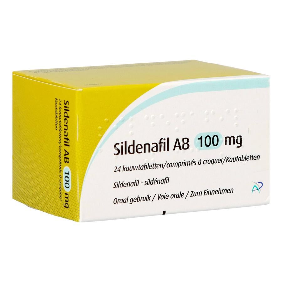Sildénafil 100 Mg Boîte De 24