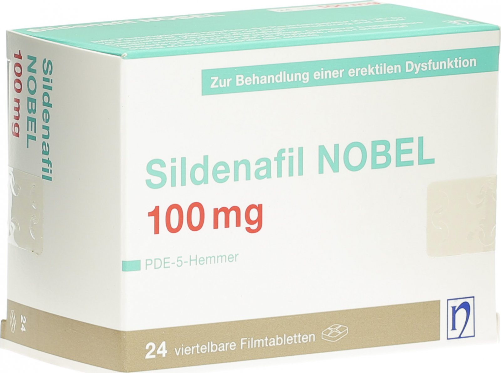 Sildénafil 100 mg boîte de 24