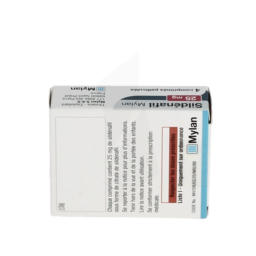 Sildénafil 25 mg achat en ligne