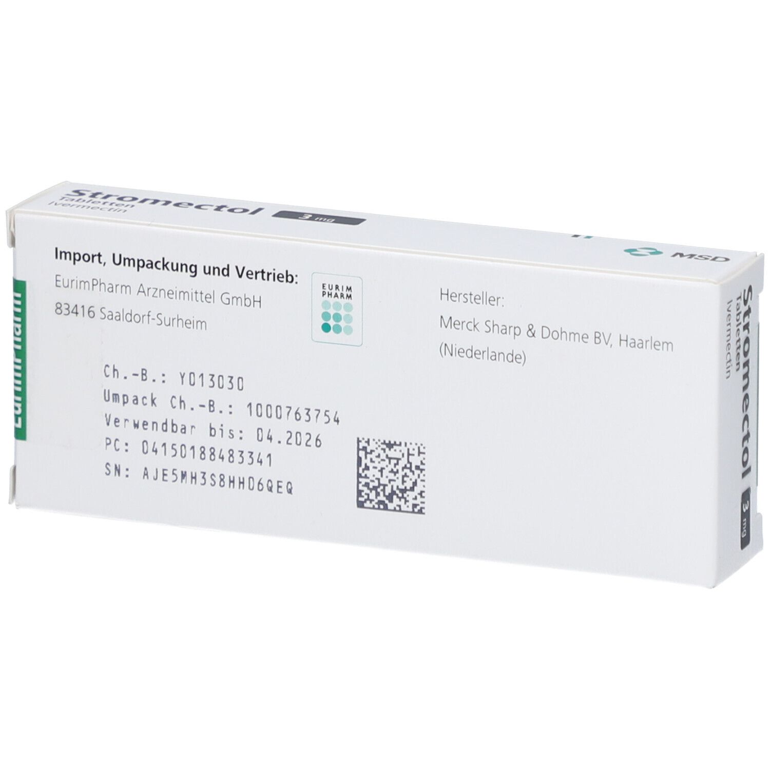 Stromectol ivermectin 3 mg