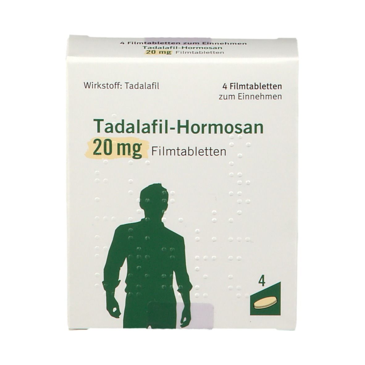 tadalafil 20 mg 8 comprimés