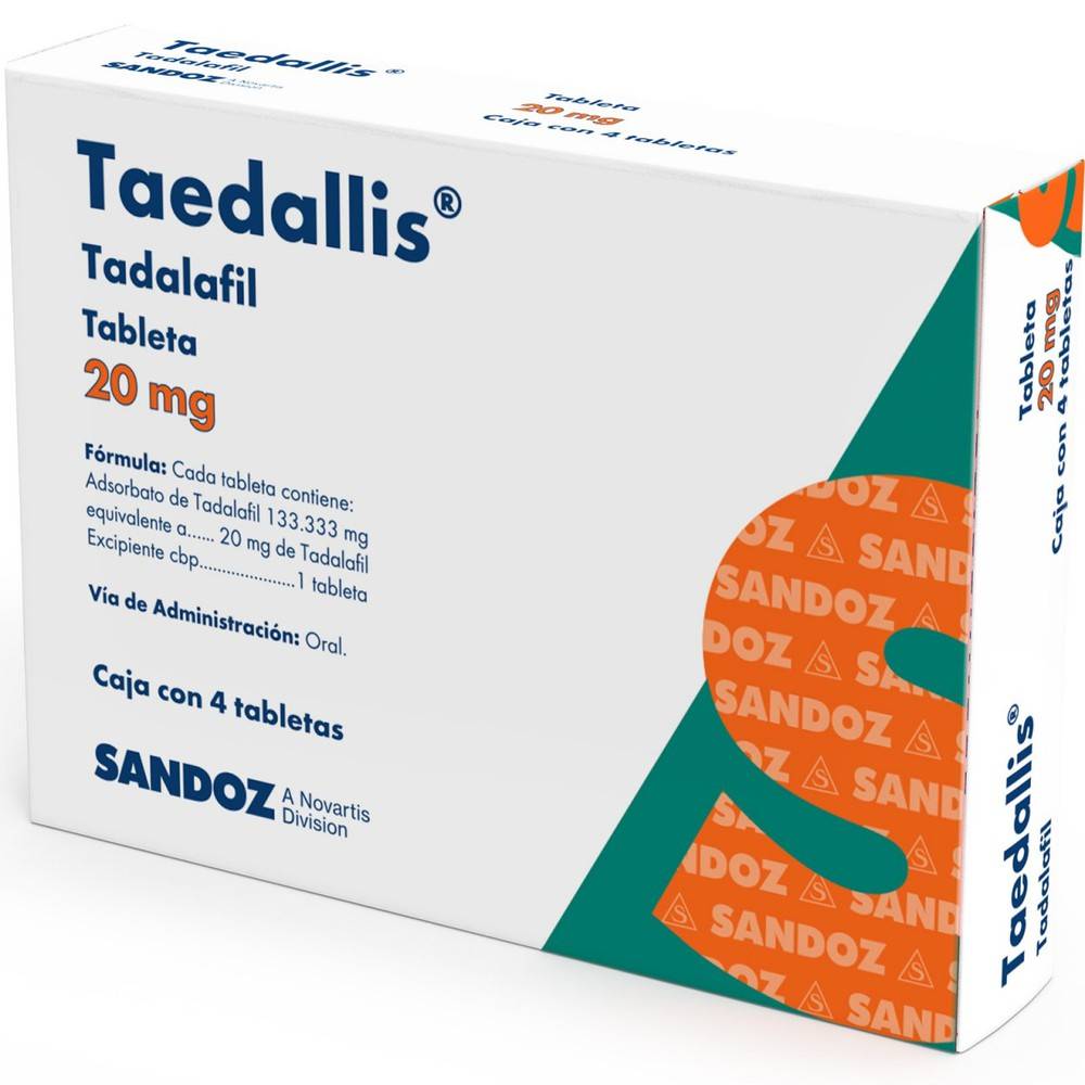Tadalafil 20 mg sandoz