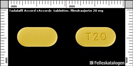 Tadalafil 20mg Accord