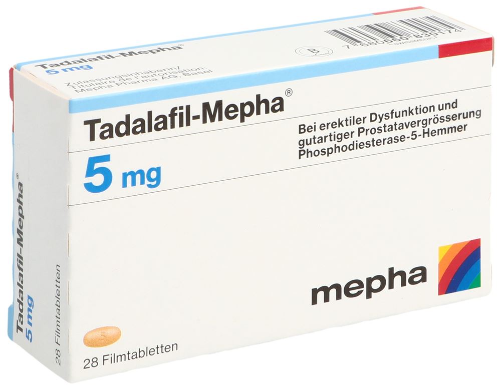 Tadalafil 5mg 84 stck